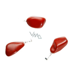 Jaspis červený Troml prívesok prírodný kameň M, cca 2,5 cm, plná starostlivosť o kameň Jaspis červený Troml prívesok prírodný kameň M, cca 2,5 cm, plná starostlivosť o kameň