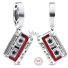 Striebro 925 Marvel Guardians of the Galaxy, kazeta, prívesok na náramok Striebro 925 Marvel Guardians of the Galaxy, kazeta, prívesok na náramok