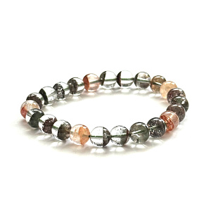 Azeztulit prírodný krištáľ duch kremeňa náramok elastický prírodný kameň 8 - 9mm/ 16 - 17cm prírodný krištáľ ducha, vysokofrekvenčná energia, kameň svetla a jasnosti Azeztulit prírodný krištáľ duch kremeňa náramok elastický prírodný kameň 8 - 9mm/ 16 - 17cm prírodný krištáľ ducha, vysokofrekvenčná energia, kameň svetla a jasnosti