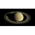 Charm Striebro 925 Planéta Saturn - Mini medailón, prívesok na náramok vesmír