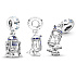 Prívesok zo striebra 925 Marvel Star Wars Droid R2-D2, náramok