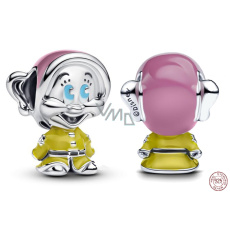 Charm Sterlingové stříbro 925 Disney Sněhurka a 7 trpaslíků - Šmudla, korálek na náramek film