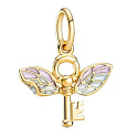 Charm Harry Potter - Okrídlený kľúč, prívesok na náramok