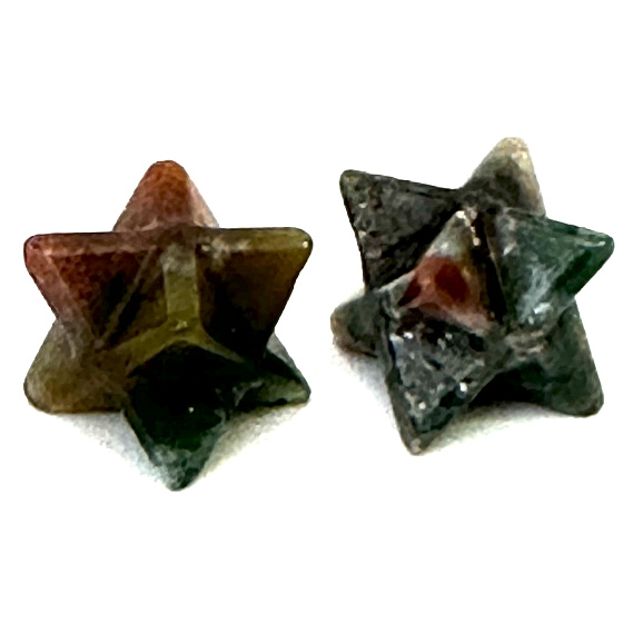 Achát indický merkaba hmatka prírodný kameň 13 mm, symbolizuje živel zeme