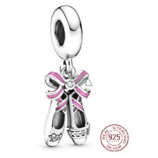 Prívesok Striebro 925 Baletné papuče, prívesok Náramok Zaujímavosti Prívesok Striebro 925 Baletné papuče, prívesok Náramok Zaujímavosti
