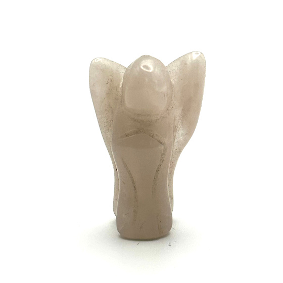 Kremenná figúrka anjela ochrancu z prírodného kameňa 3 cm, najdokonalejší liečiteľ