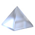 Sklenená pyramída matná 50 mm
