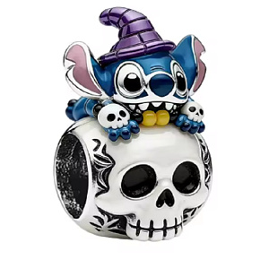 Charm Disney Lilo & Stitch – Halloween Stitch s lebkou | korálik na náramok film