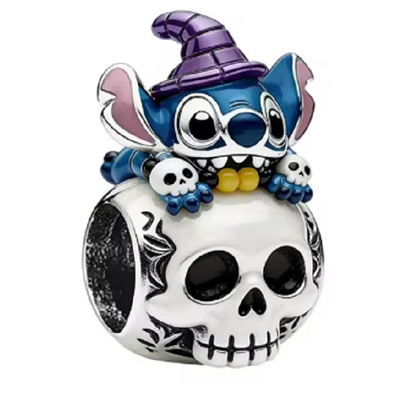 Charm Disney Lilo & Stitch – Halloween Stitch s lebkou | korálik na náramok film