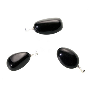 Turmalín / Skoryl AA Troml prívesok prírodný kameň M, cca 2,5 cm, strážca dobrej nálady