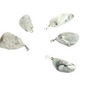 Mesačný kameň Troml prívesok prírodný kameň, 2,2-3 cm, 1 kus, kameň osudu