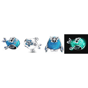 Prívesok zo striebra 925 Kráľ slávy mýtické zviera Zhuangzhou Kundie Dream, korálik na náramku hra