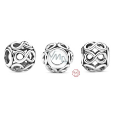 Prívesok Striebro 925 Infinite Glow, korálik náramku priateľstva Prívesok Striebro 925 Infinite Glow, korálik náramku priateľstva