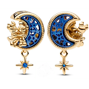 Prívesok Striebro 925 Disney Moon s Mickey & Minnie, korálik na náramku film