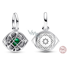 Prívesok zo striebra 925 Marvel Doctor Strange Agamottovo oko, náramok Prívesok zo striebra 925 Marvel Doctor Strange Agamottovo oko, náramok