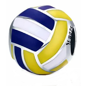 Prívesok Striebro 925 I love volleyball - volejbal, korálik na náramku šport