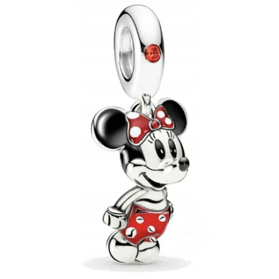 Prívesok zo striebra 925 Disney Minnie Mouse, filmový náramok