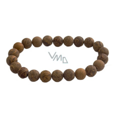 Jaspis Miriam, Sloní kůže, Caligraphy matný náramek elastický přírodní kámen, kulička 8 mm / 16 - 17 cm, kámen pozitivní energie Jaspis Miriam, Sloní kůže, Caligraphy matný náramek elastický přírodní kámen, kulička 8 mm / 16 - 17 cm, kámen pozitivní energie