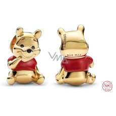 Striebro 925 Disney Medvedík Pú, korálky na náramok Striebro 925 Disney Medvedík Pú, korálky na náramok