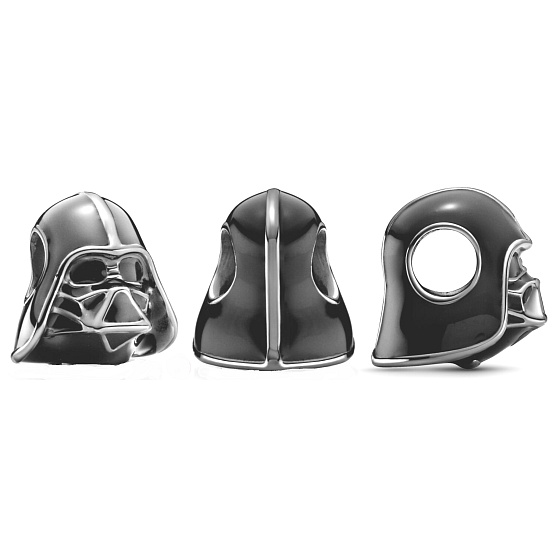 Prívesok Striebro 925 Marvel Star Wars Darth Vader, korálik na náramok