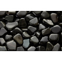 Obsidián Tromlovaný prírodný kameň 40 - 100 g, 1 kus, záchranný kameň