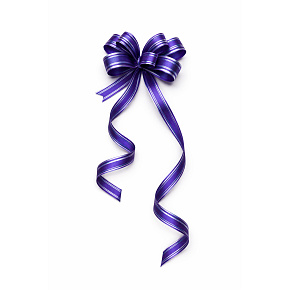 Kokarda – stahovací ozdobná stuha modrá s pruhy 50 cm