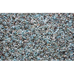 Larimar Tromlované kameny o velikosti 1 - 5 mm, 100 g, kámen bájné Atlantidy