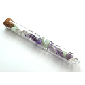 Harmonizační tyčinka do vody – Klid – Vnitřní harmonie - Ametyst • Křišťál • Akvamarín, 15 x 2 cm
