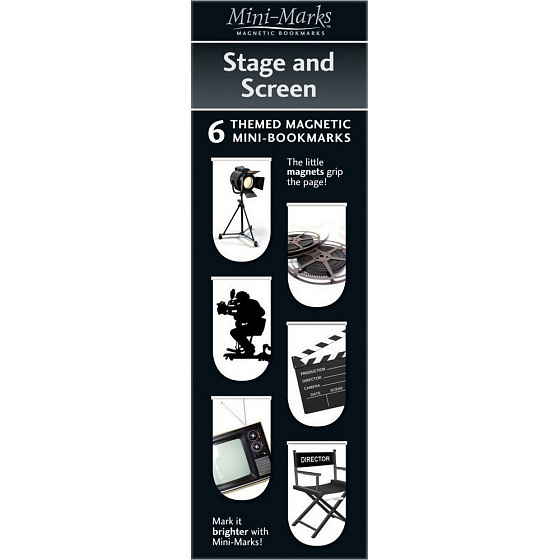 If Mini Mark Záložky Stage and Screen 6 kusov