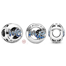 Prívesok Striebro 925 Sila je vo mne, korálik na náramku symbol