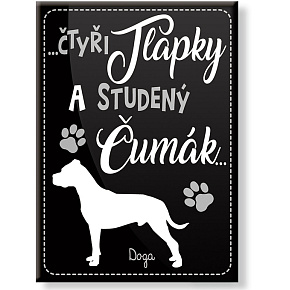 Nekupto Pets magnet Doga 66 x 90 x 2 mm