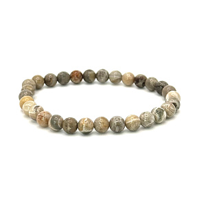 Celestin chryzantéma náramok elastický prírodný kameň, guľôčka 6 mm / 16 - 17 cm Celestin chryzantéma náramok elastický prírodný kameň, guľôčka 6 mm / 16 - 17 cm