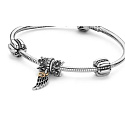 Charm Angel love, 2v1 prívesok náramok symbol