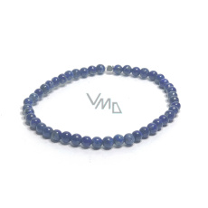 Lapis Lazuli náramok elastický prírodný kameň, guľôčka 4 mm / 16 - 17 cm, harmonický kameň Lapis Lazuli náramok elastický prírodný kameň, guľôčka 4 mm / 16 - 17 cm, harmonický kameň