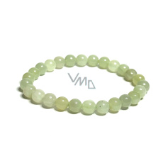 Zelený náramok z elastického prírodného kameňa, korálik 8 mm / 16-17 cm, liečivý kameň Zelený náramok z elastického prírodného kameňa, korálik 8 mm / 16-17 cm, liečivý kameň