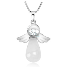 Quartz Angel prívesok prírodný kameň 4,2 x 3 cm, najdokonalejší liečiteľ Quartz Angel prívesok prírodný kameň 4,2 x 3 cm, najdokonalejší liečiteľ