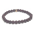 Granátový náramok elastický prírodný kameň, guľôčka 6 mm / 16 - 17 cm, kameň ohňa, lásky