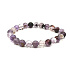 Quartz Phantom náramok elastický, prírodný kameň korálek 8 mm / 16-17 cm, najdokonalejší liečiteľ