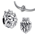 Striebro 925 Royal Lion, korálik na náramku symbol