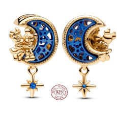 Prívesok Striebro 925 Disney Moon s Mickey & Minnie, korálik na náramku film