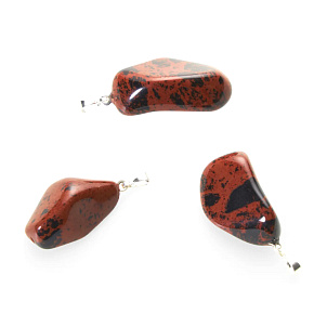 Obsidián Moka Troml prívesok prírodný kameň M, cca 3 cm, kameň spásy Obsidián Moka Troml prívesok prírodný kameň M, cca 3 cm, kameň spásy