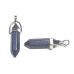 Lapis Lazuli kyvadlo šesťuholník prívesok prírodný kameň 41 x 13 mm, kameň harmónie