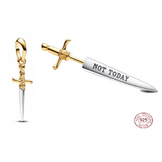 Prívesok zo striebra 925 Hra o tróny Arya Stark Mečová ihla, náramok prívesok, film