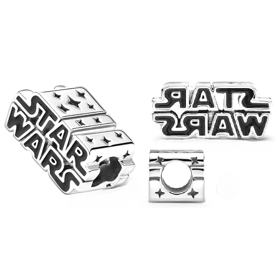 Šarm Striebro 925 Marvel Star Wars film náramok korálek