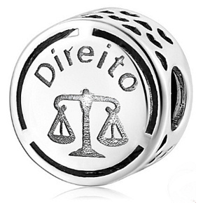 Prívesok Striebro 925 Práva, korálek na náramku Prívesok Striebro 925 Práva, korálek na náramku