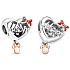 Prívesok Striebro 925 Disney Minnie Mouse Mom - Mama, korálik na náramok