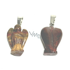 Jaspis Anjel strážca prívesok prírodný kameň ručne brúsený 2 - 2,2 cm, kameň pozitívnej energie Jaspis Anjel strážca prívesok prírodný kameň ručne brúsený 2 - 2,2 cm, kameň pozitívnej energie