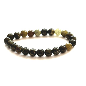 Tsavorit náramok 8mm /16-17cm maskot záhradníkov Tsavorit náramok 8mm /16-17cm maskot záhradníkov