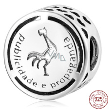 Prívesok Striebro 925 Reklama, propagácia, korálek na náramku Prívesok Striebro 925 Reklama, propagácia, korálek na náramku