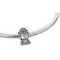 Charm Sterlingové stříbro 925 Duchovní symbol, Buddha – klid mysli, ochrana a vnitřní síla, korálek na náramek